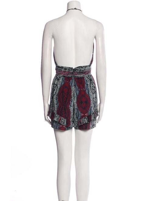 Intermix Silk Printed Romper