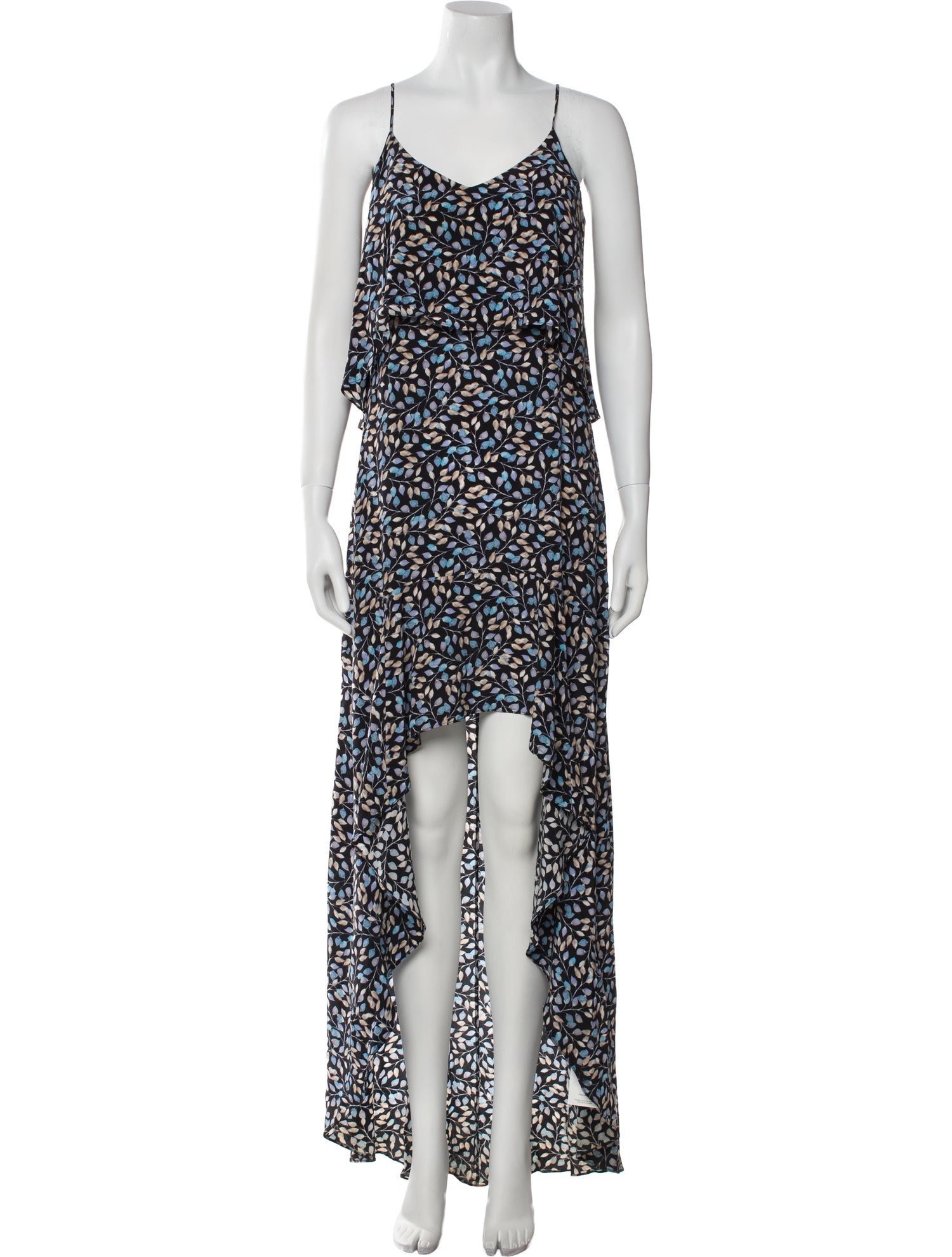 Intermix Silk Long Dress