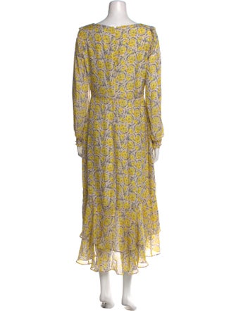 Intermix Silk Long Dress