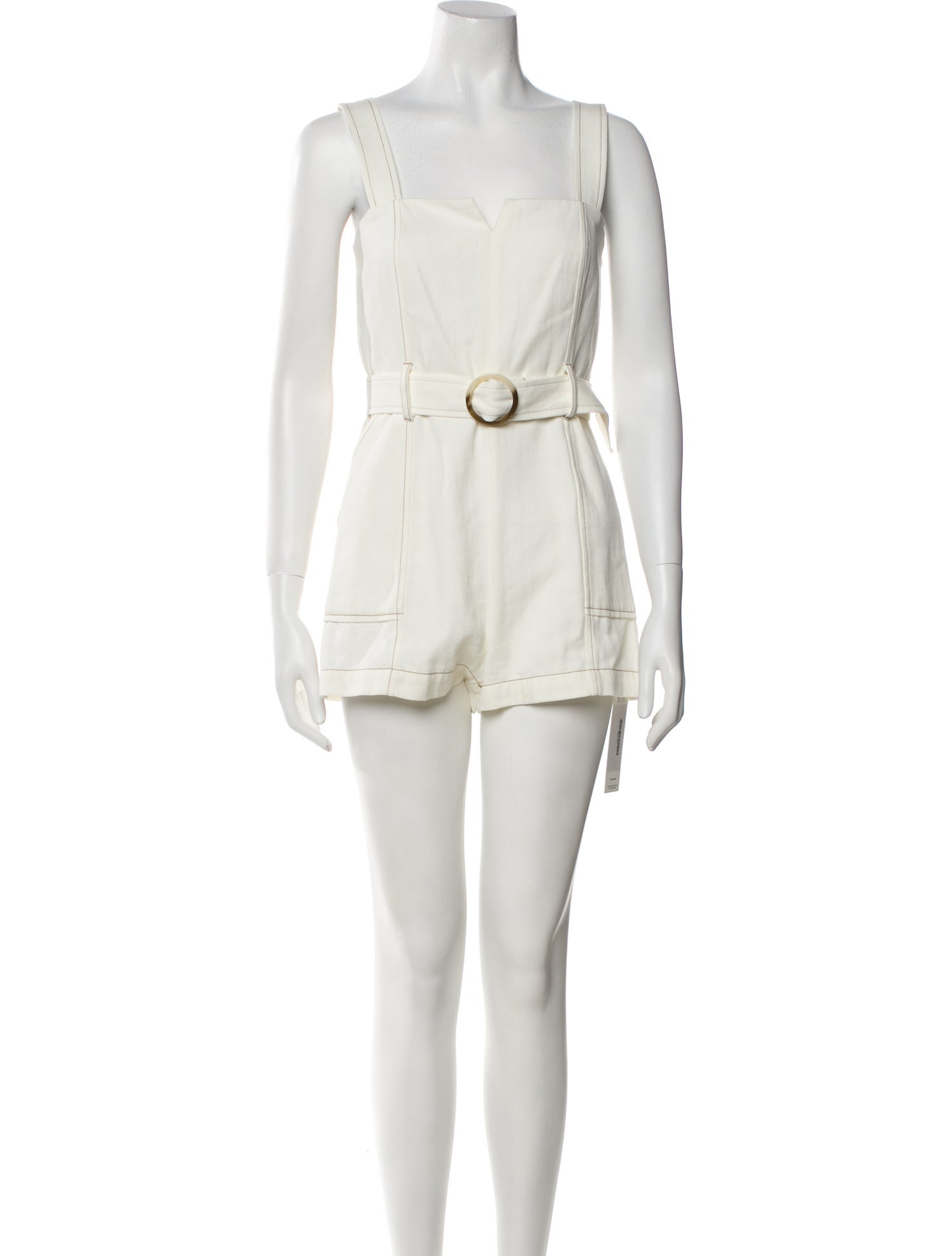 Intermix Square Neckline Romper