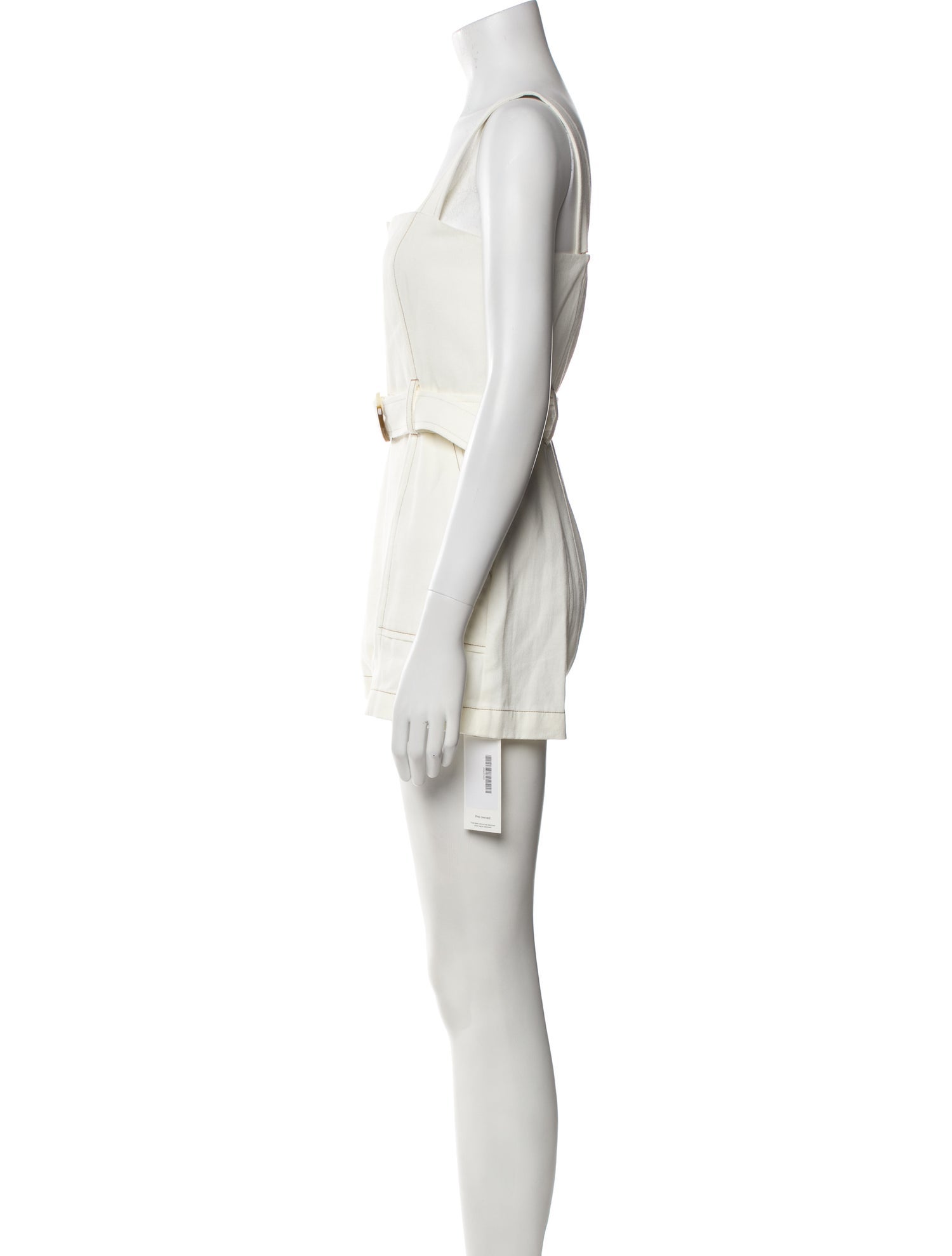 Intermix Square Neckline Romper