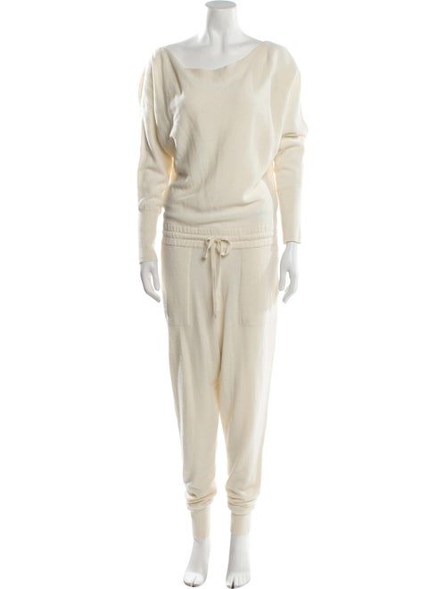 Intermix Wool Scoop Neck Jumpsuit