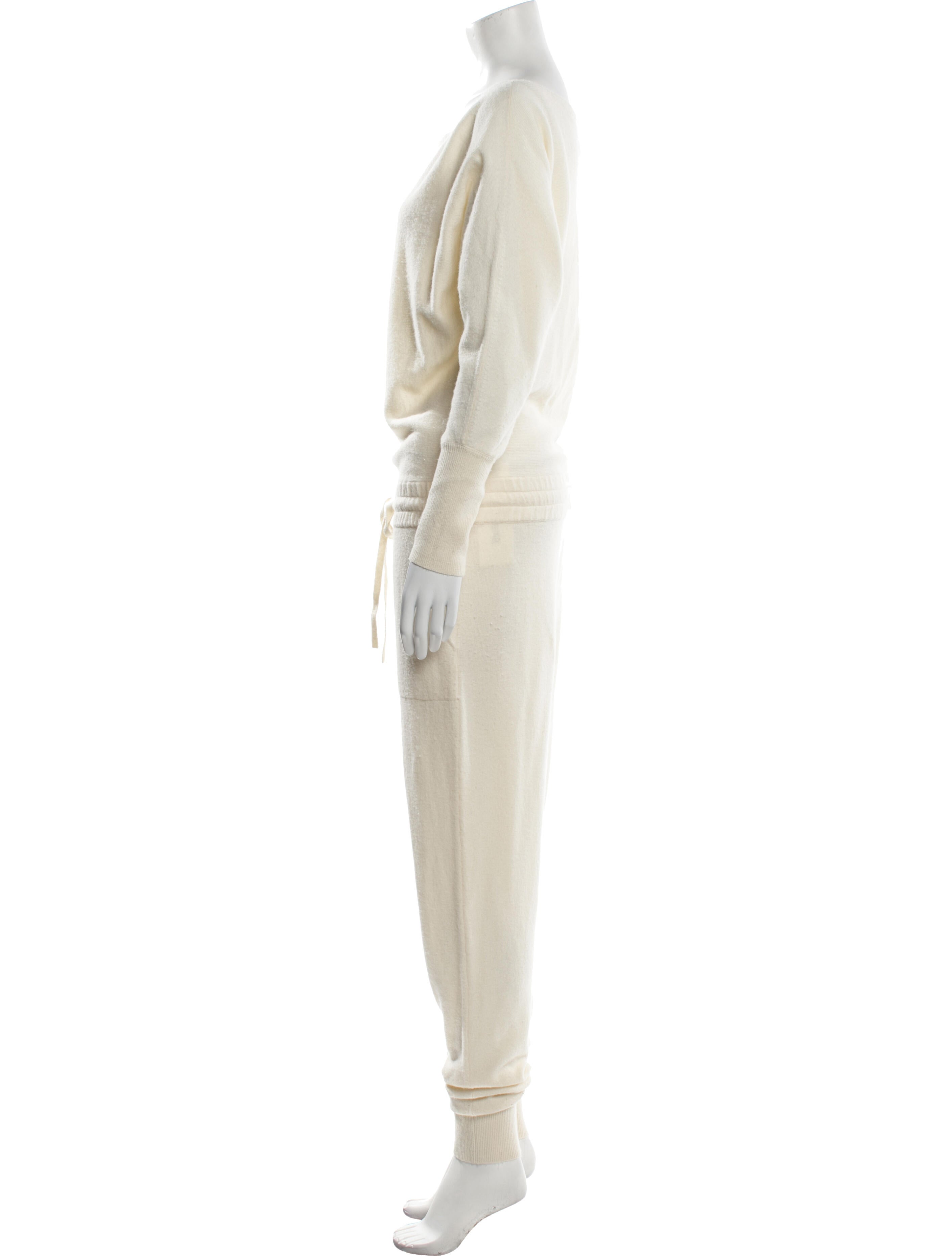 Intermix Wool Scoop Neck Jumpsuit