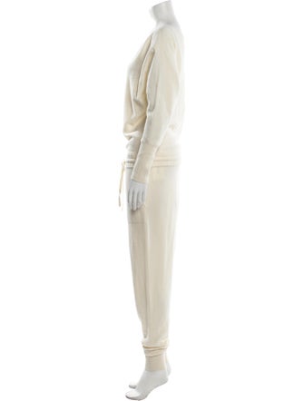 Intermix Wool Scoop Neck Jumpsuit