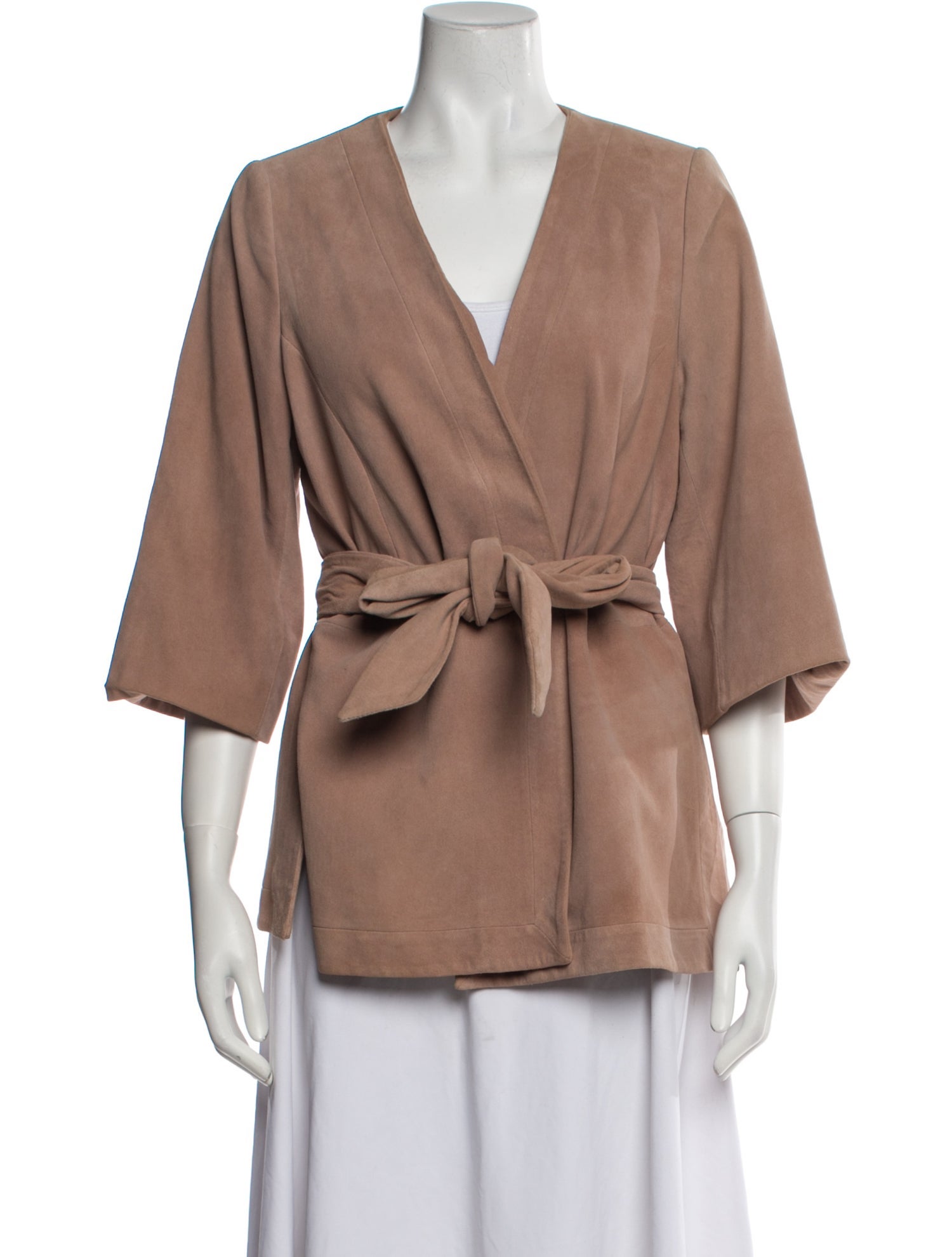 Intermix Leather Evening Jacket