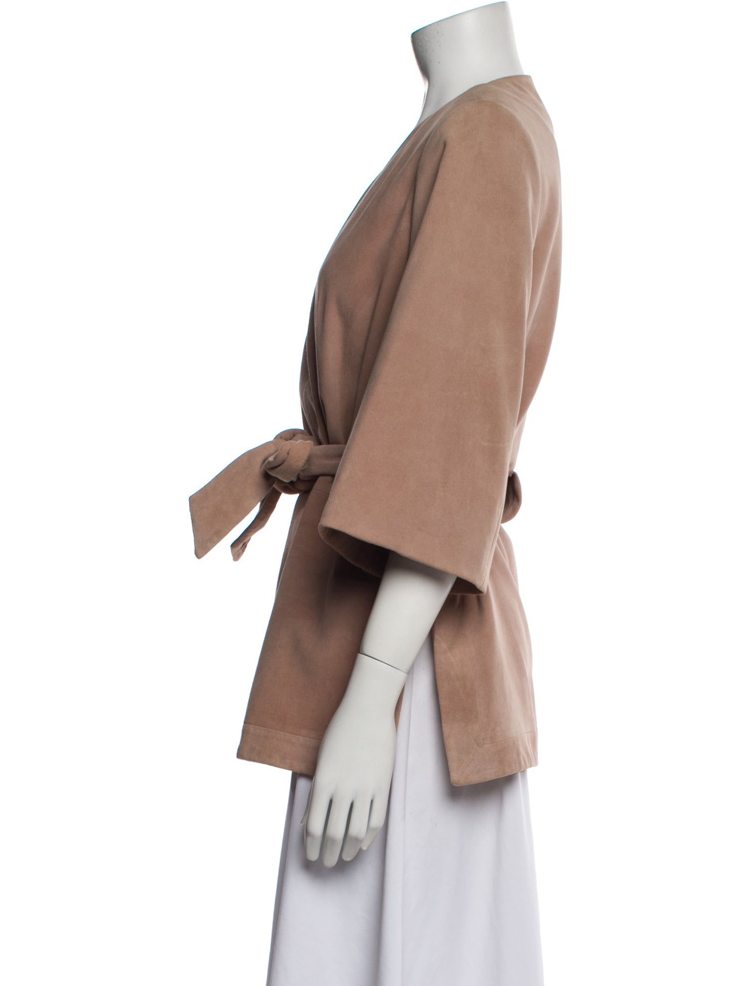 Intermix Leather Evening Jacket