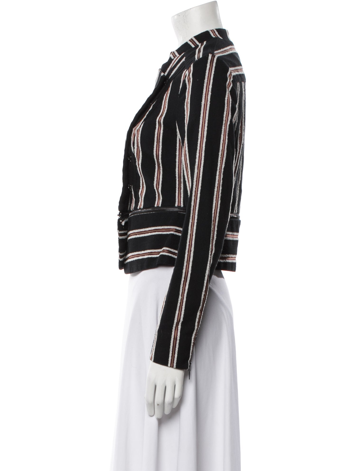 Intermix Striped Evening Jacket