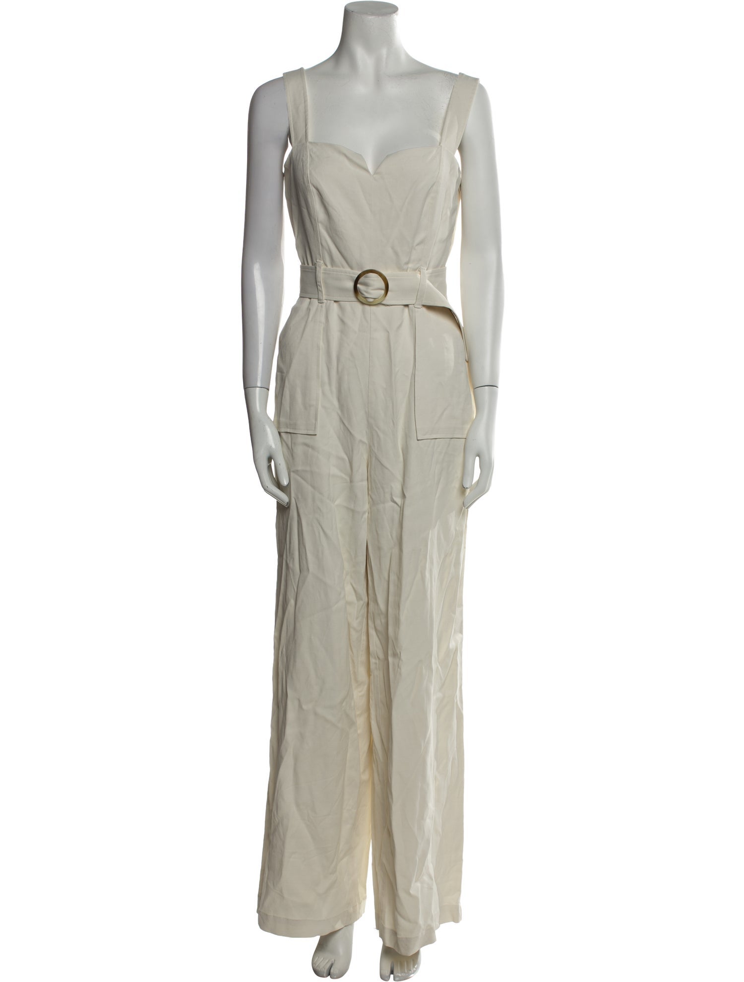 Intermix V-Neck Jumpsuit