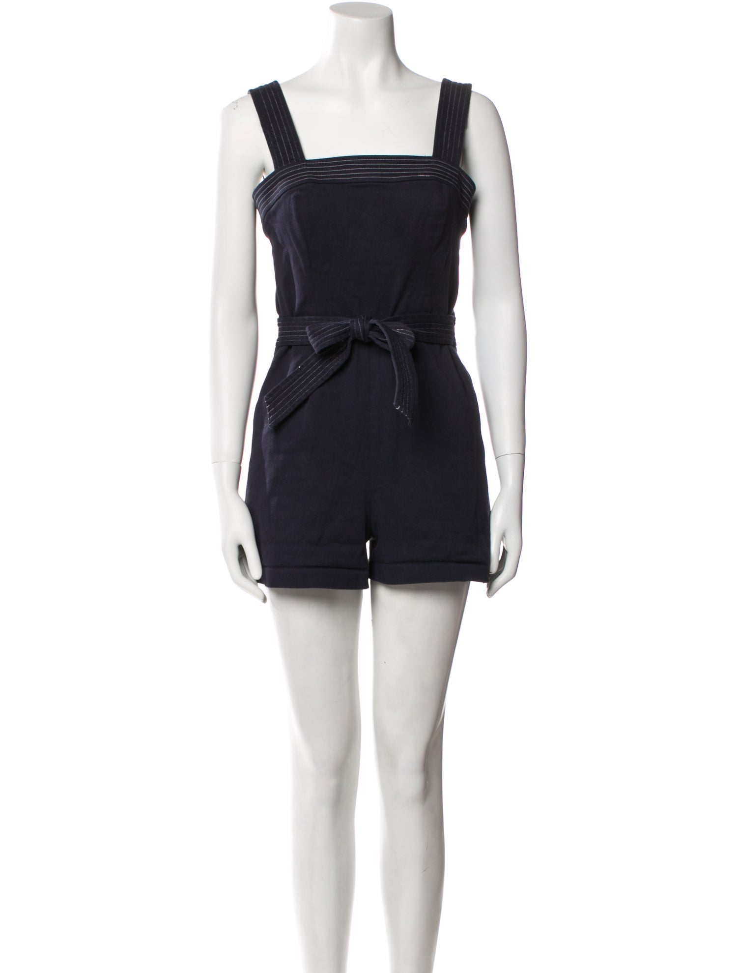 Intermix Square Neckline Romper