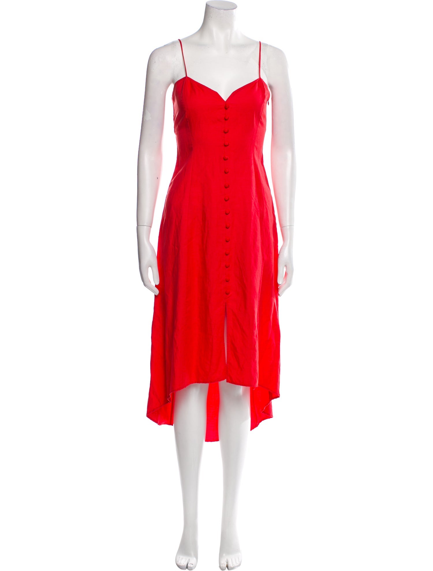 Intermix V-Neck Long Dress