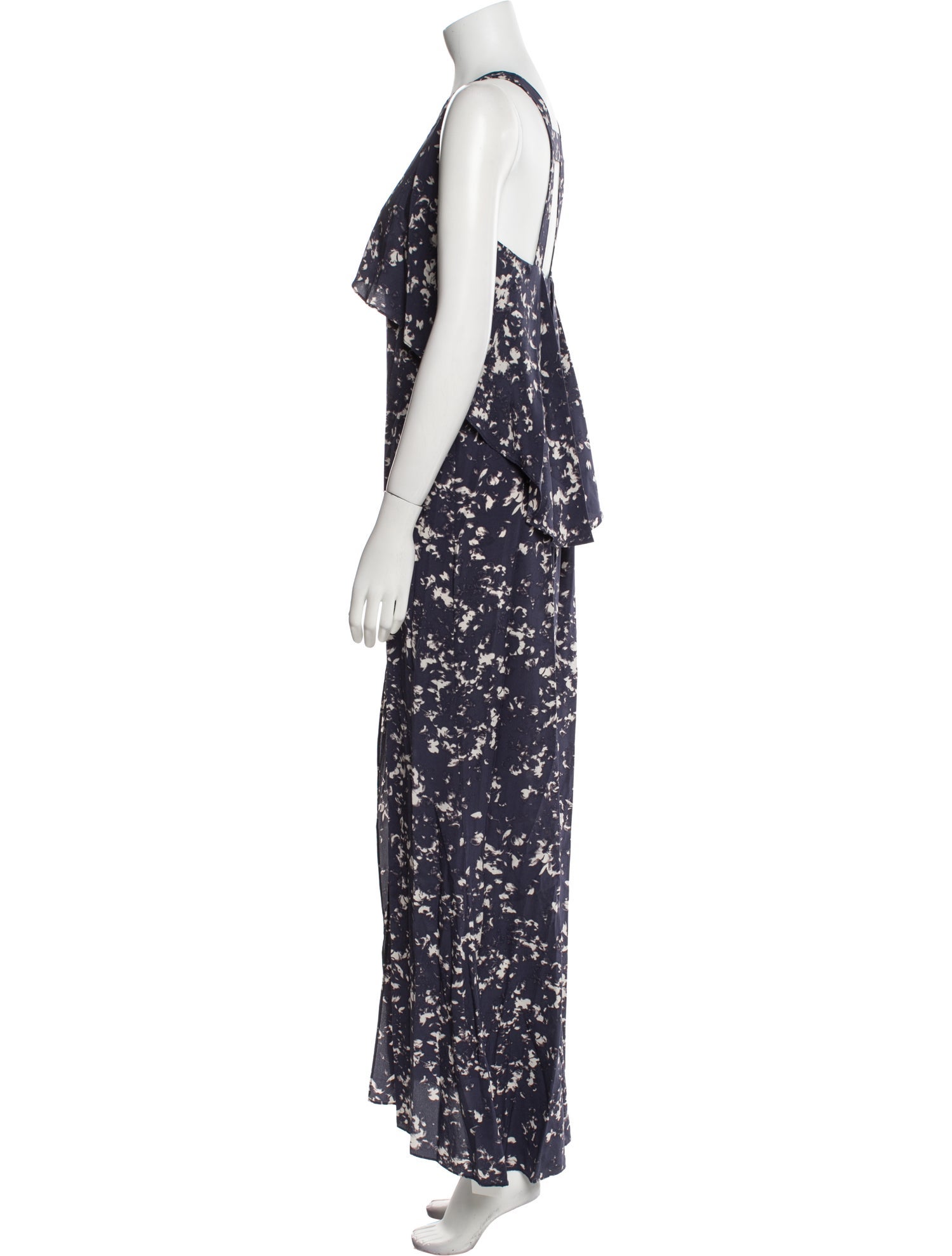 Intermix Silk Long Dress