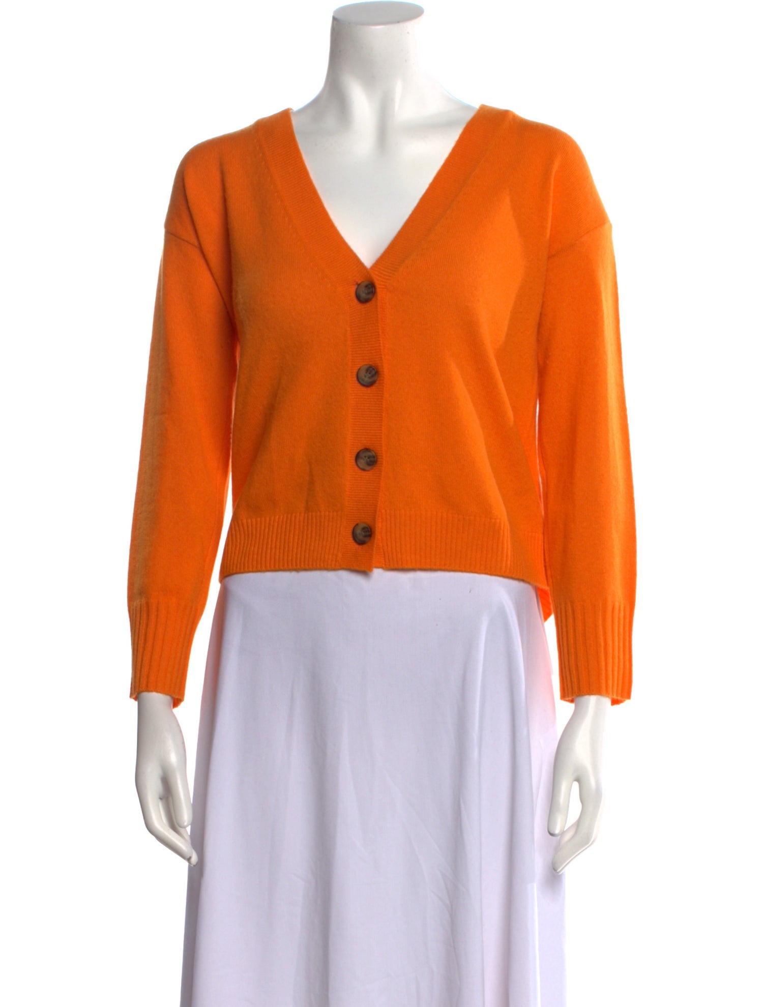 Intermix Cashmere V-Neck Sweater