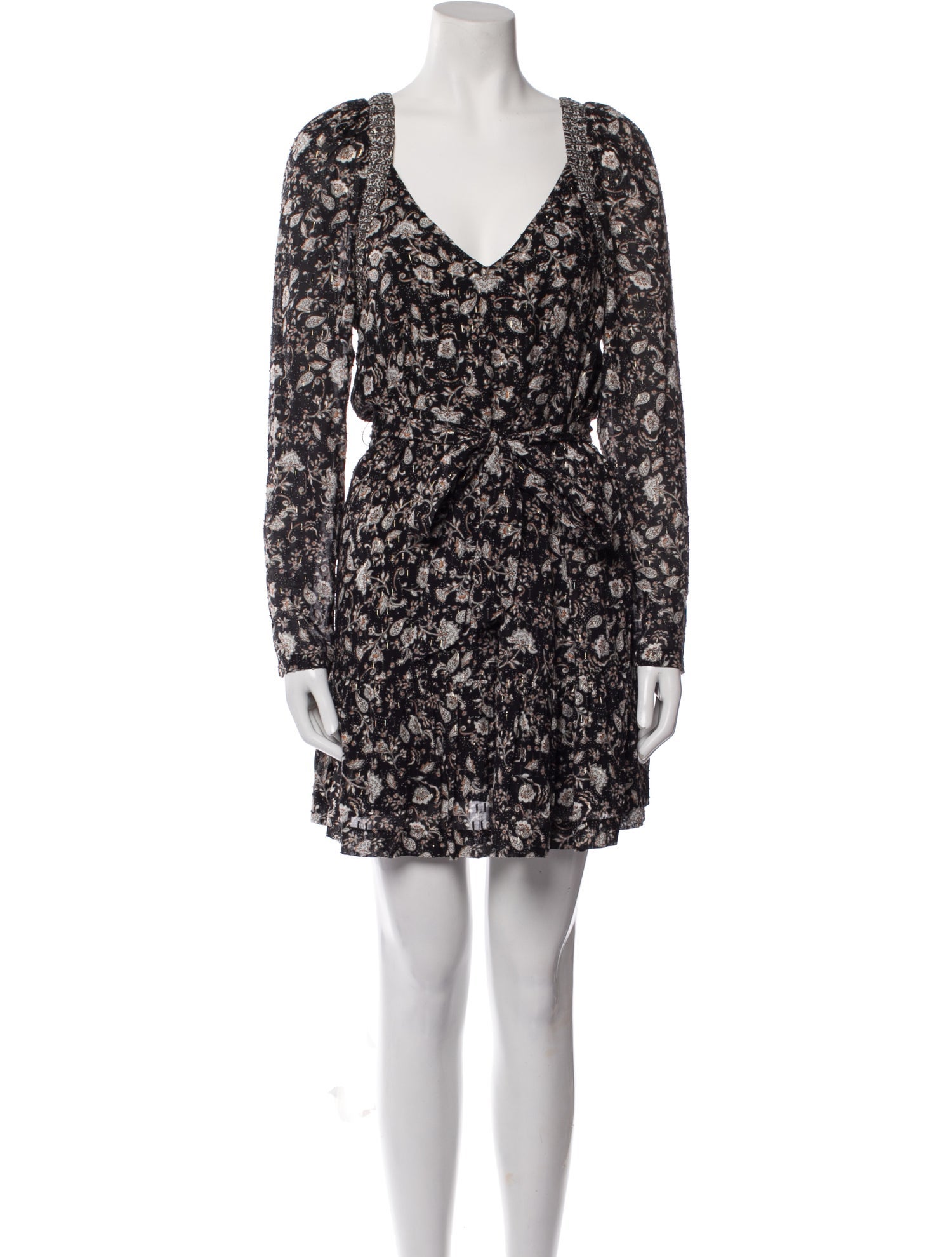 Intermix Floral Print Mini Dress