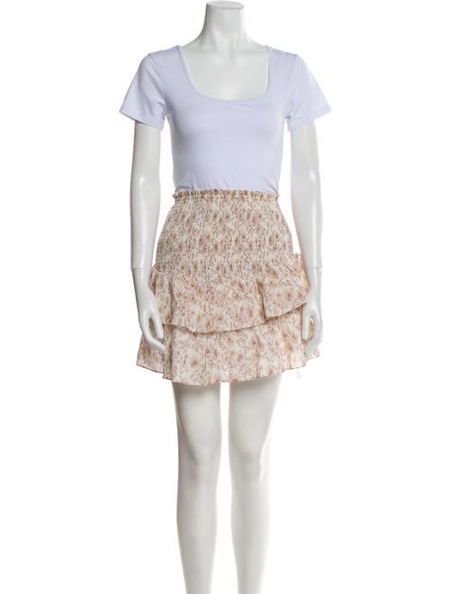 Intermix Printed Ruffle Embellishment Skirt Set