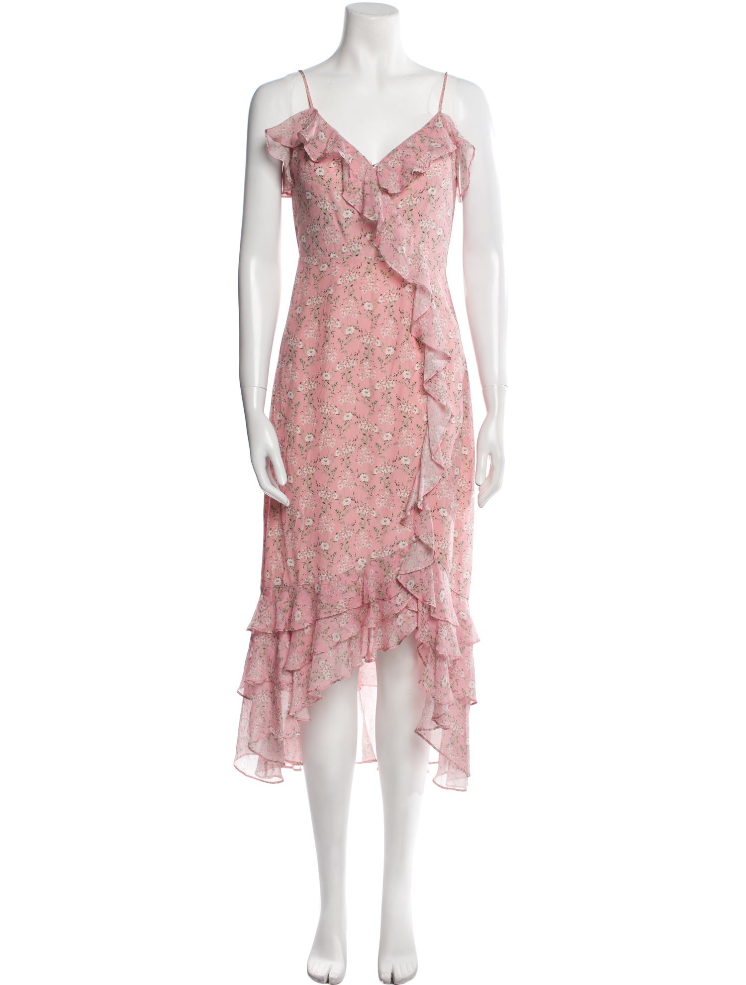 Intermix Silk Long Dress