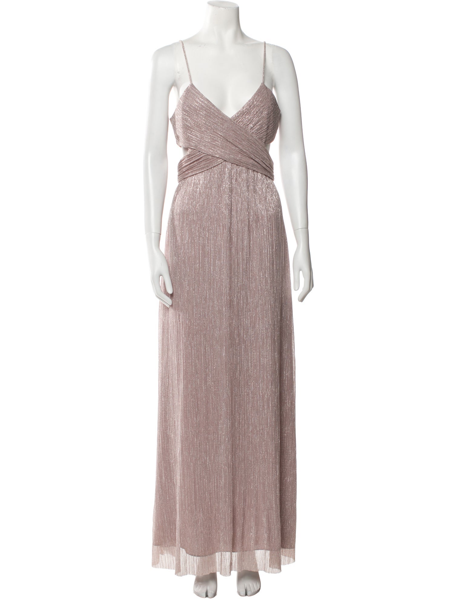 Intermix V-Neck Long Dress