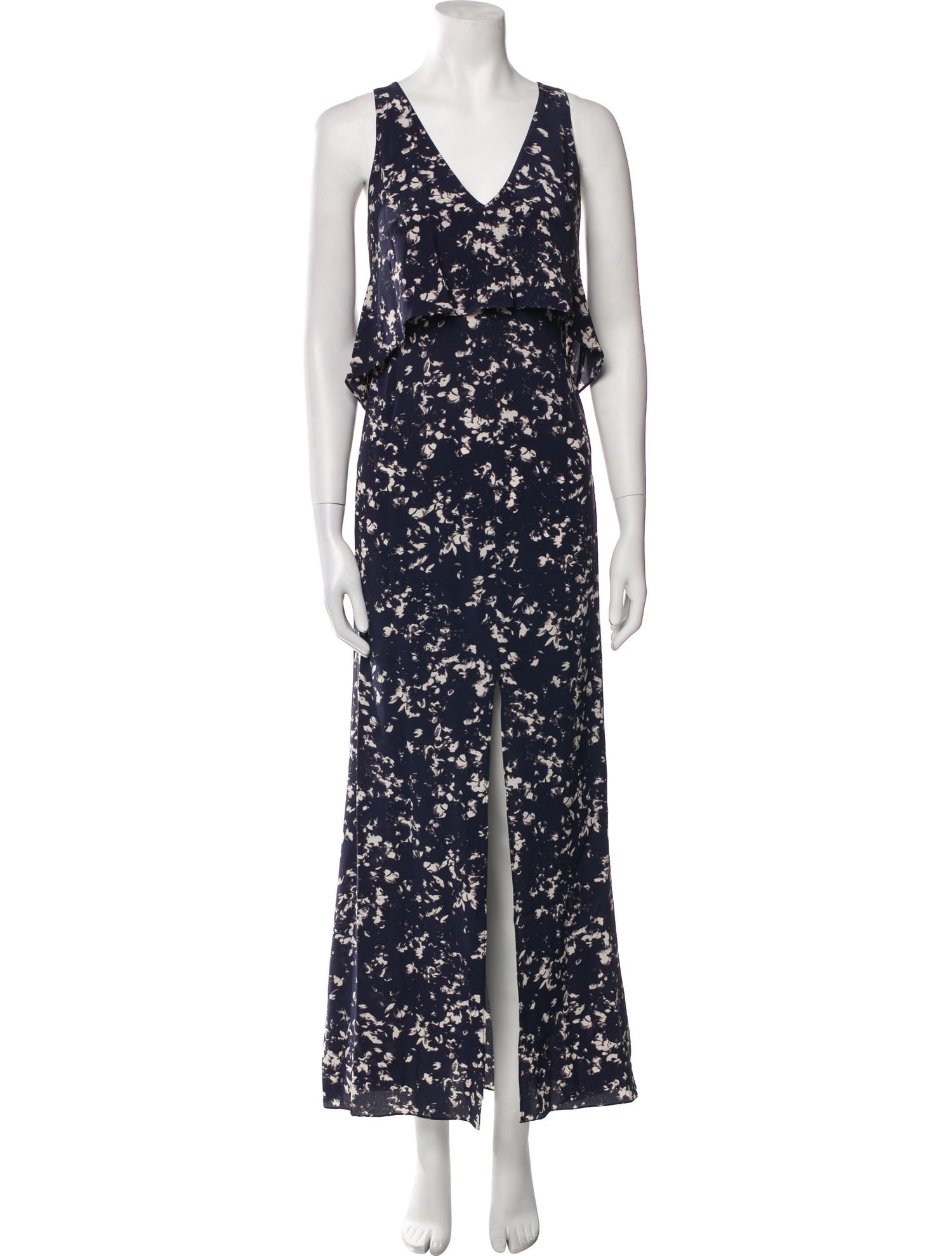 Intermix Silk Long Dress