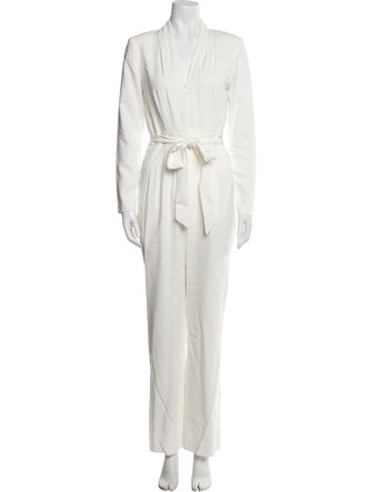 Intermix V-Neck Jumpsuit