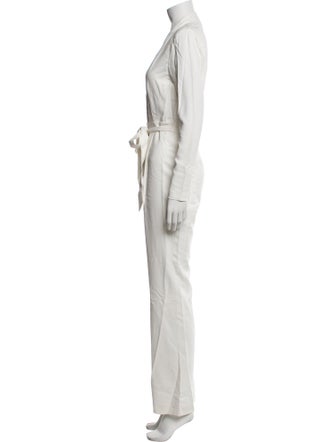 Intermix V-Neck Jumpsuit