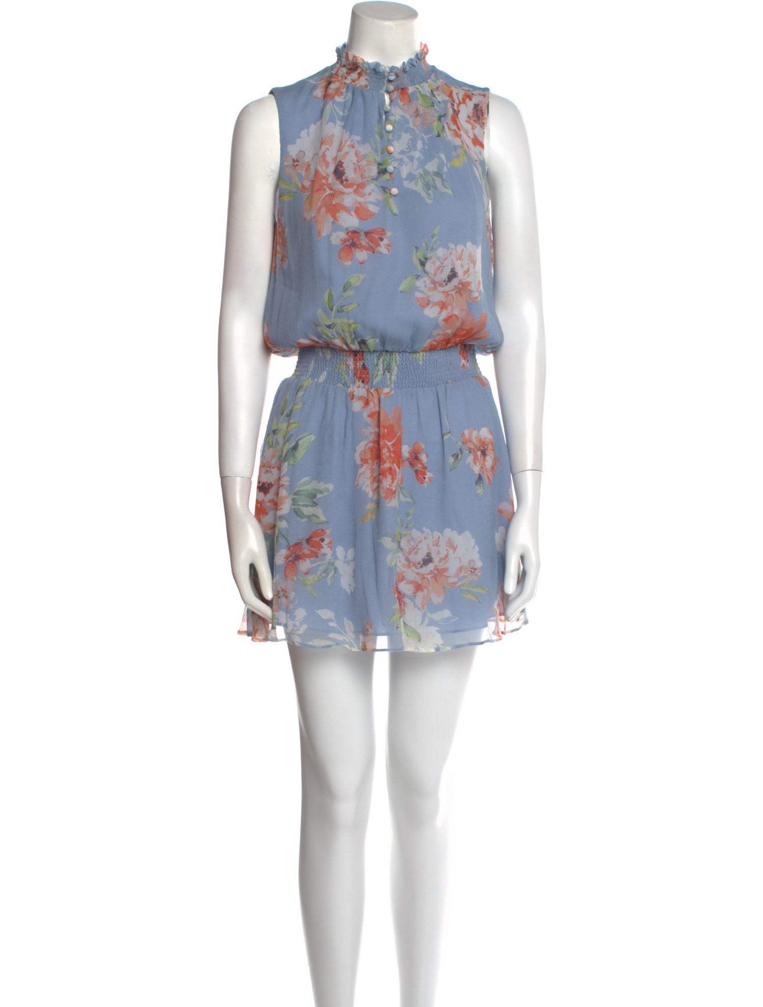 Intermix Silk Mini Dress