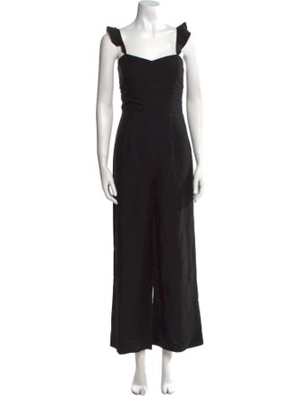 Intermix Square Neckline Jumpsuit