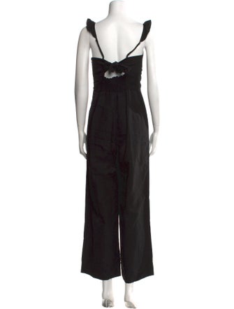 Intermix Square Neckline Jumpsuit