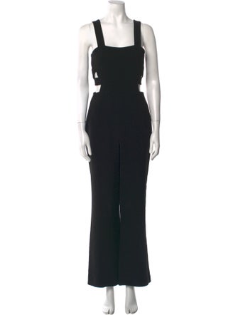 Intermix Square Neckline Jumpsuit
