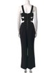 Intermix Square Neckline Jumpsuit