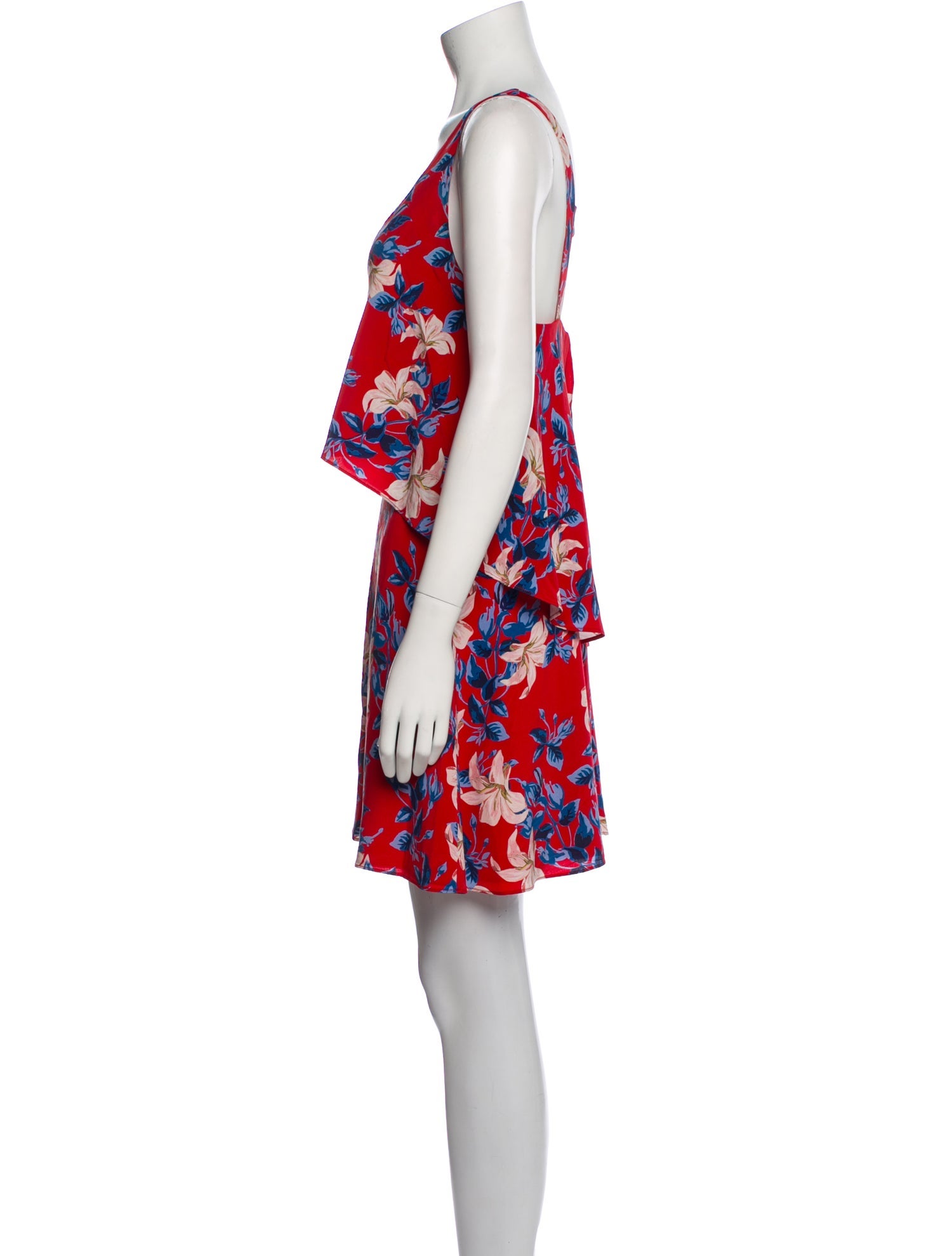 Intermix Silk Mini Dress