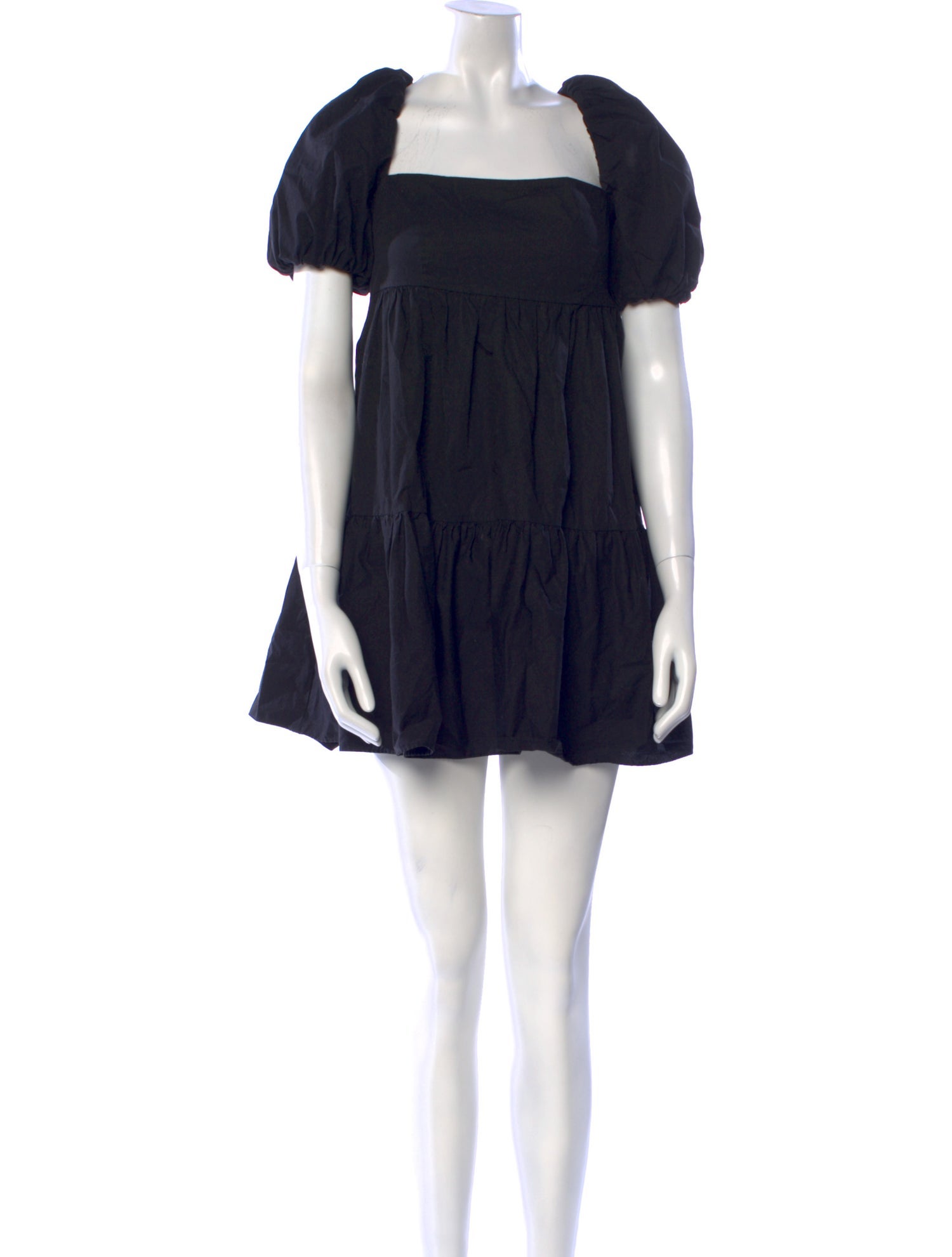 Intermix Square Neckline Mini Dress