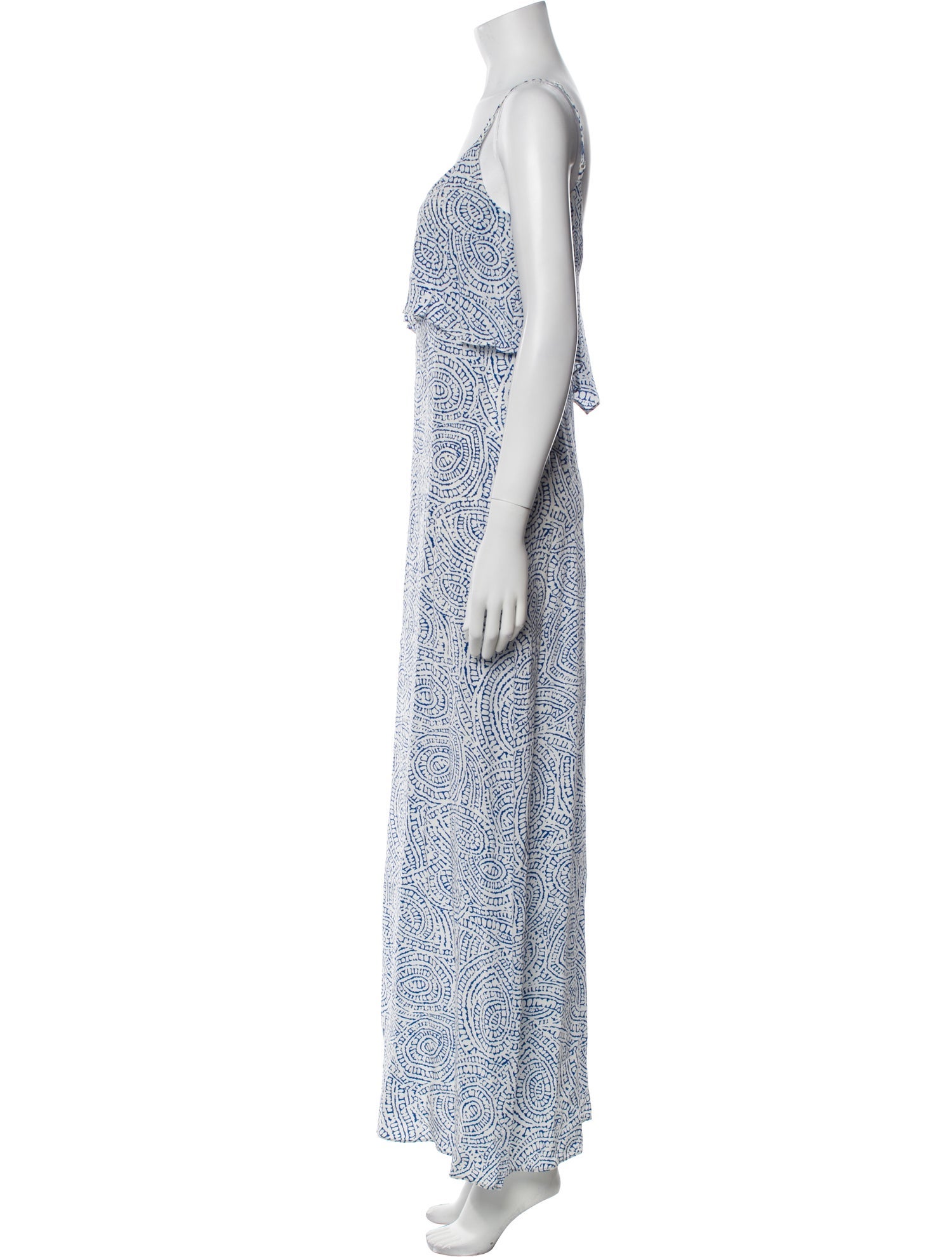 Intermix Silk Long Dress