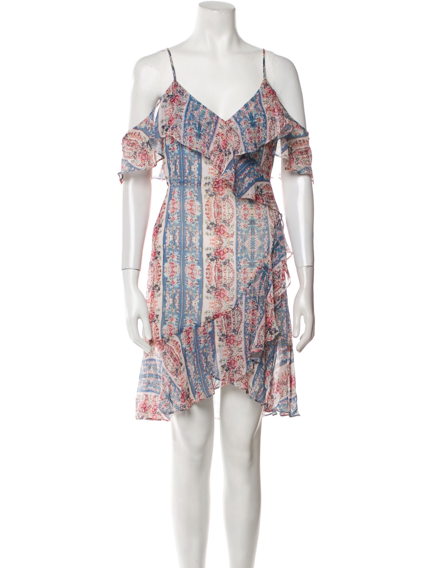 Intermix Silk Mini Dress