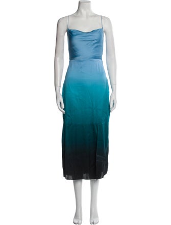 Intermix Silk Long Dress