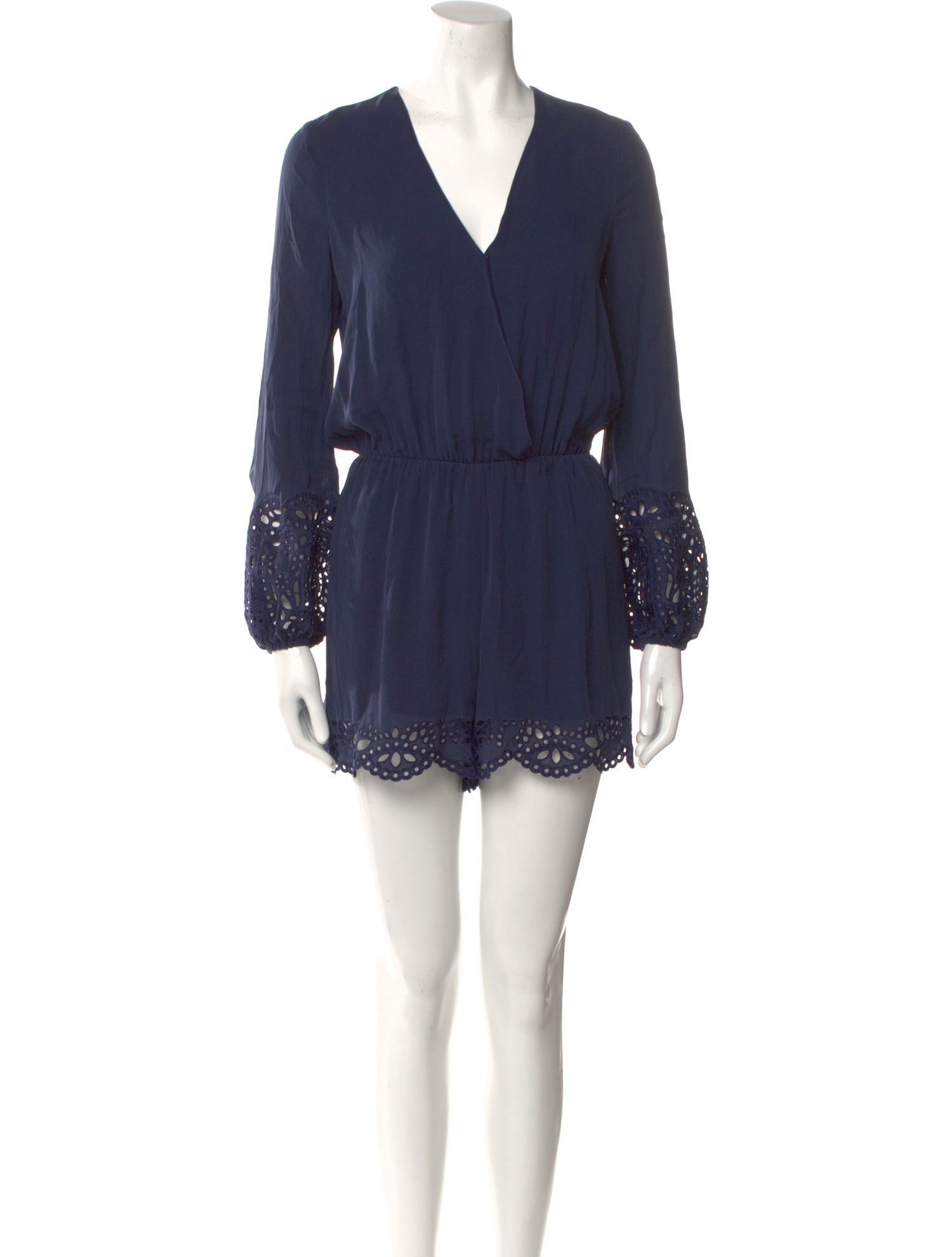 Intermix Silk V-Neck Romper