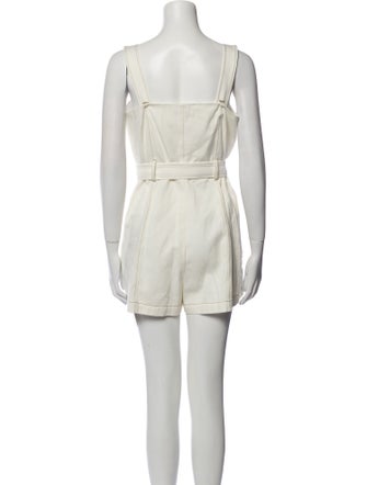 Intermix Square Neckline Romper