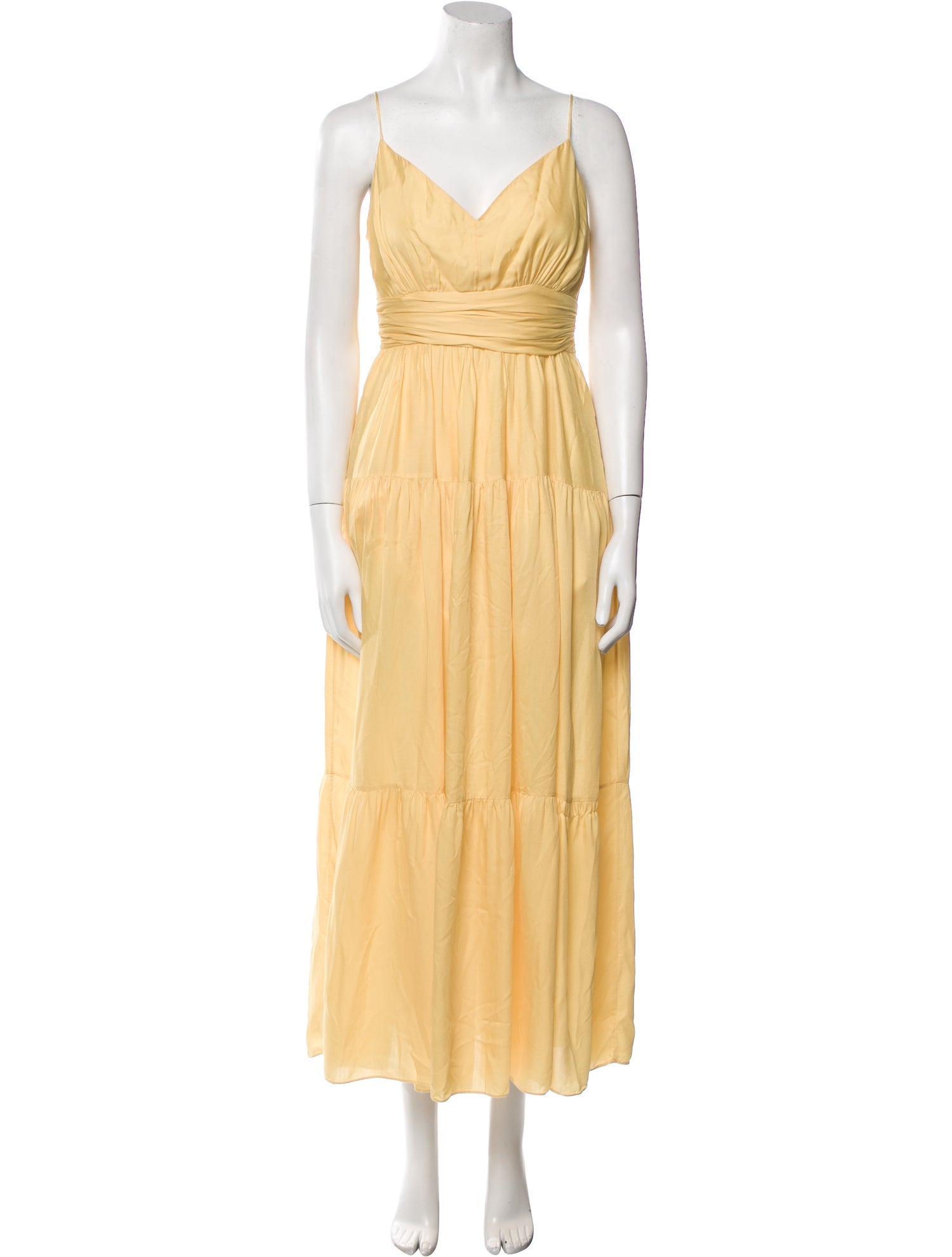 Intermix V-Neck Long Dress