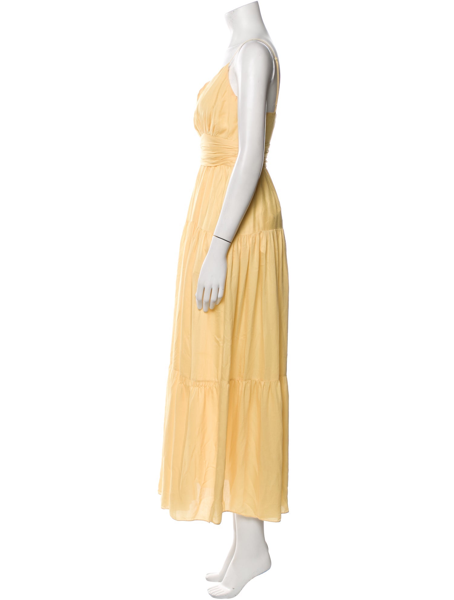 Intermix V-Neck Long Dress