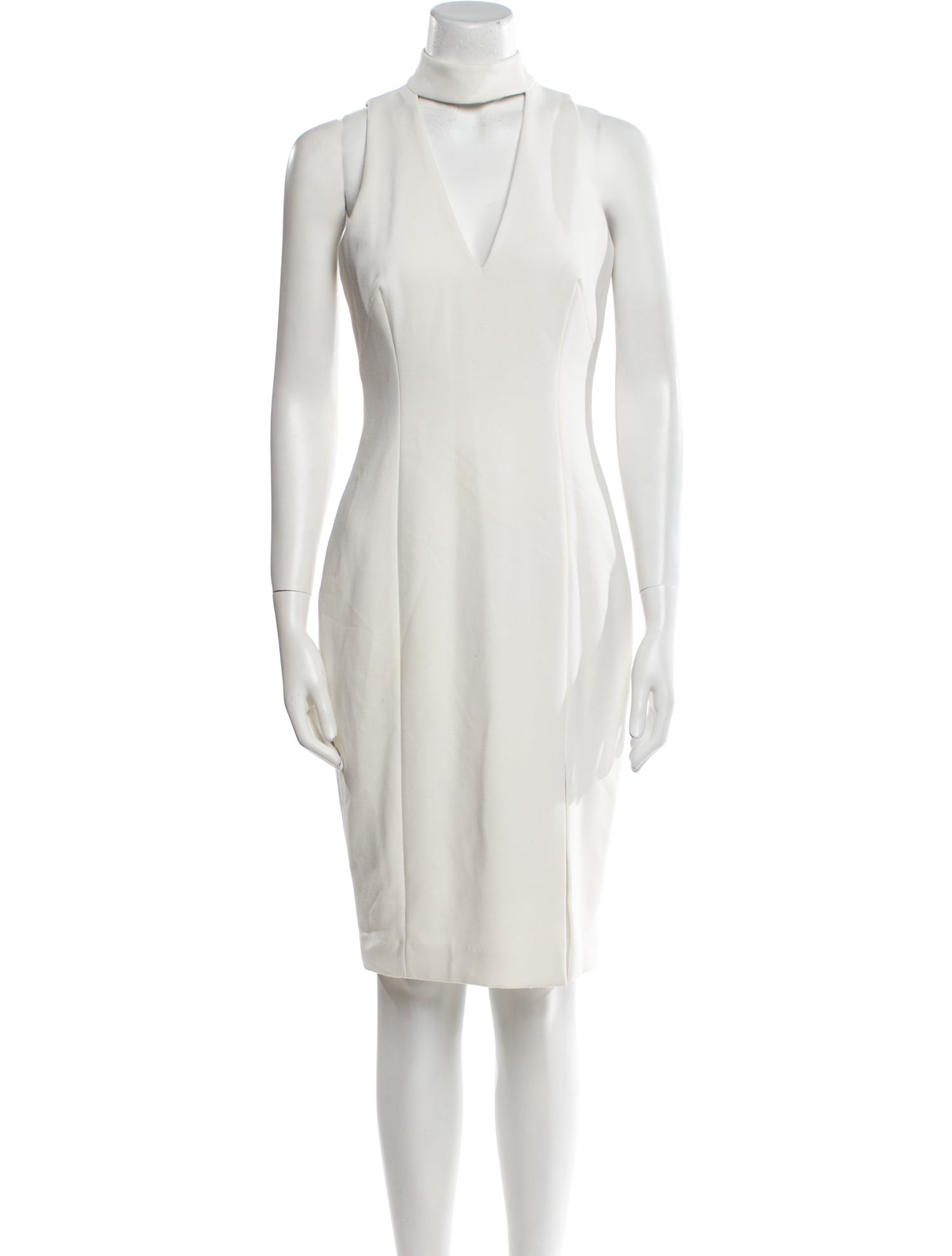 Intermix Mock Neck Long Dress