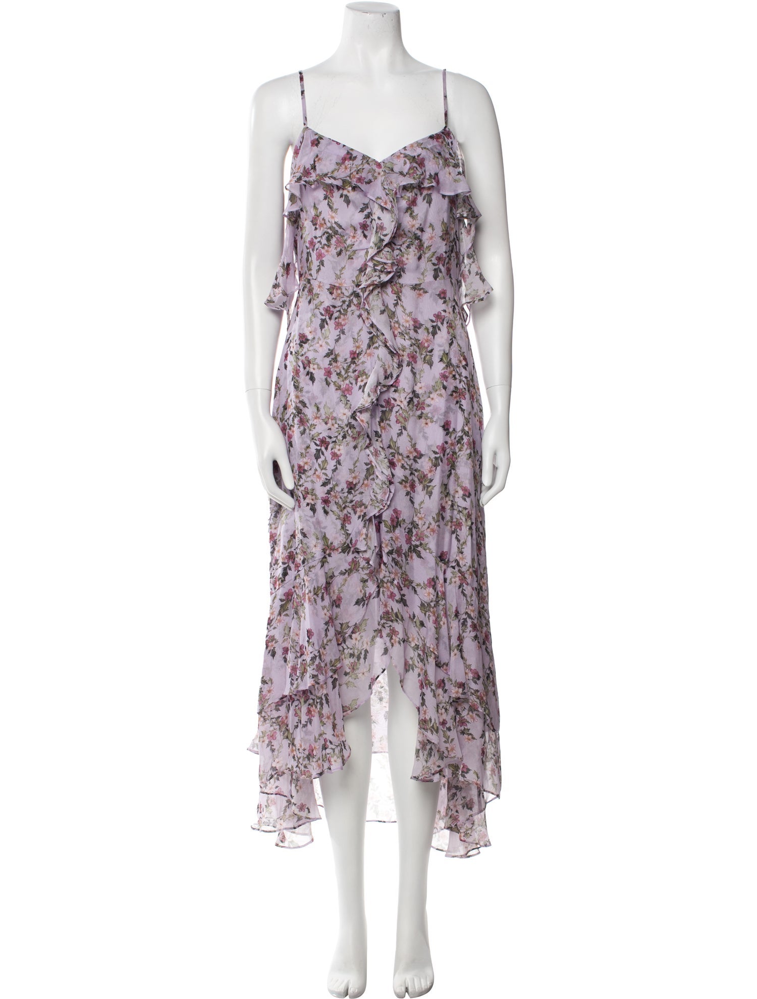 Intermix Silk Long Dress