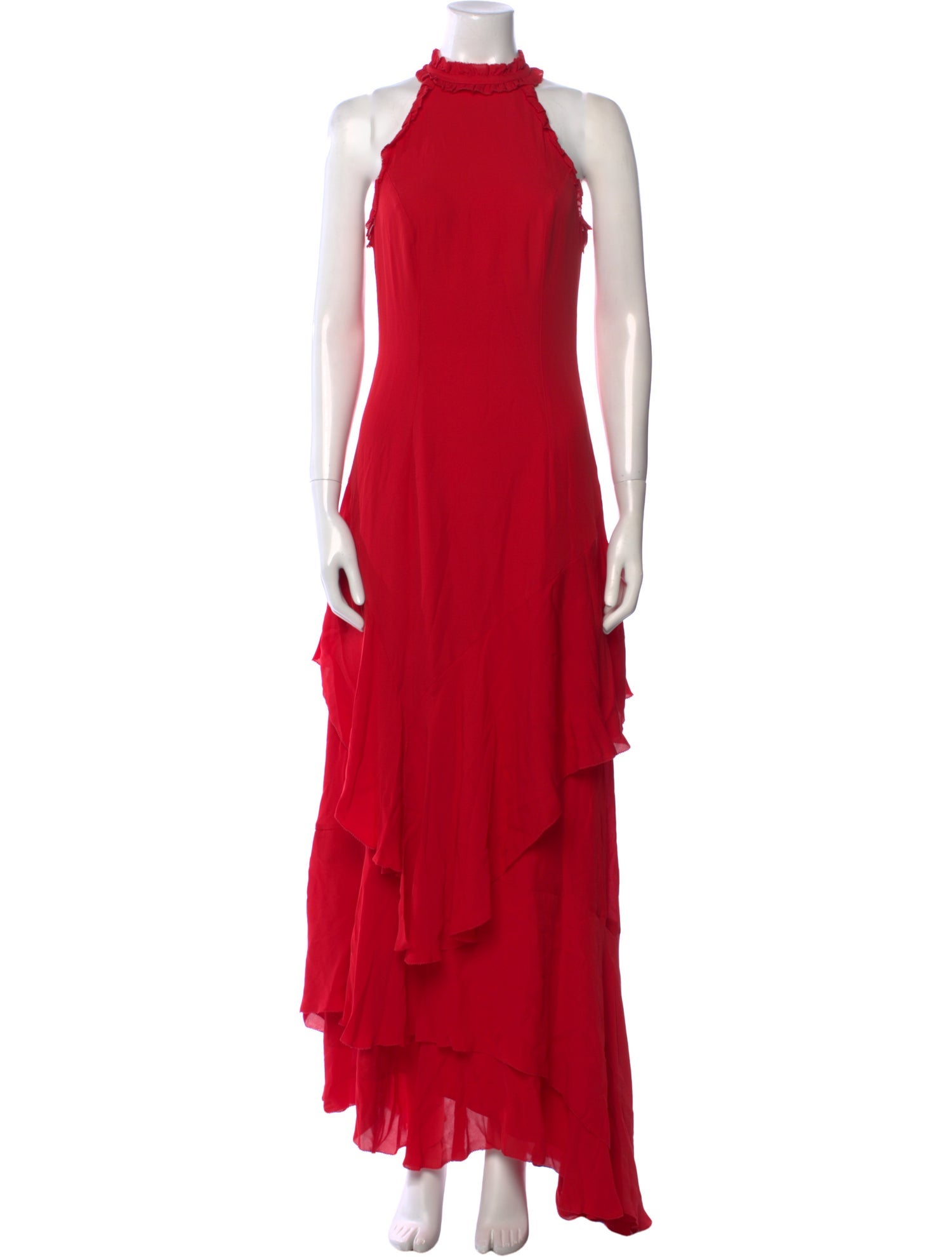 Intermix Silk Long Dress