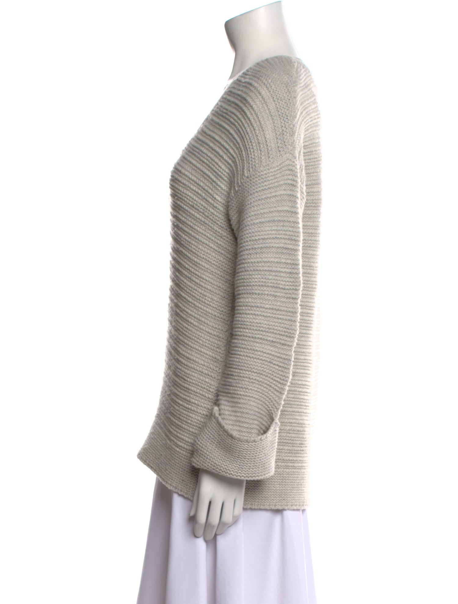 Intermix Wool V-Neck Sweater