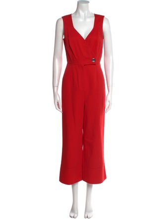 Intermix V-Neck Jumpsuit