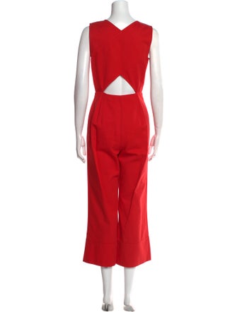 Intermix V-Neck Jumpsuit