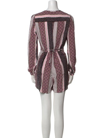 Intermix Silk Floral Print Romper