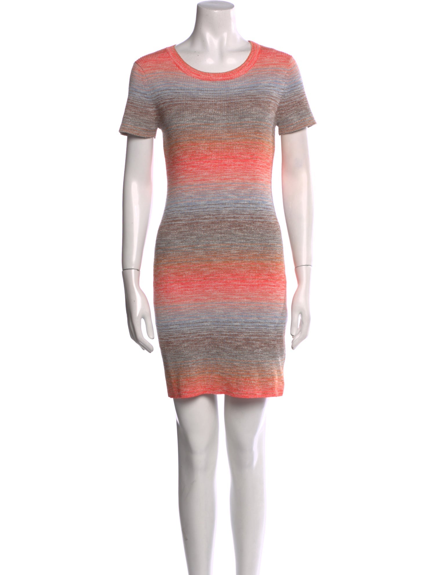 Intermix Striped Mini Dress