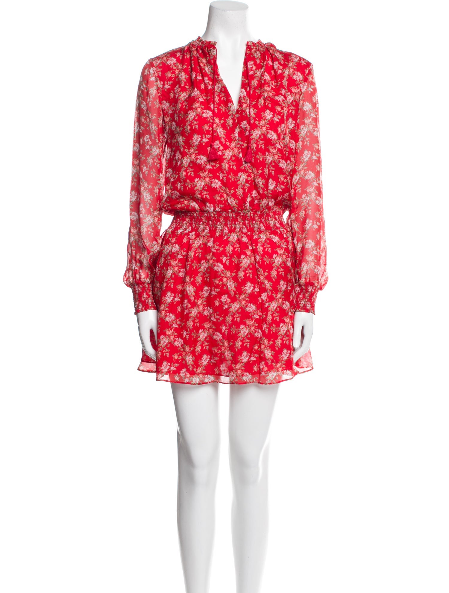 Intermix Silk Mini Dress