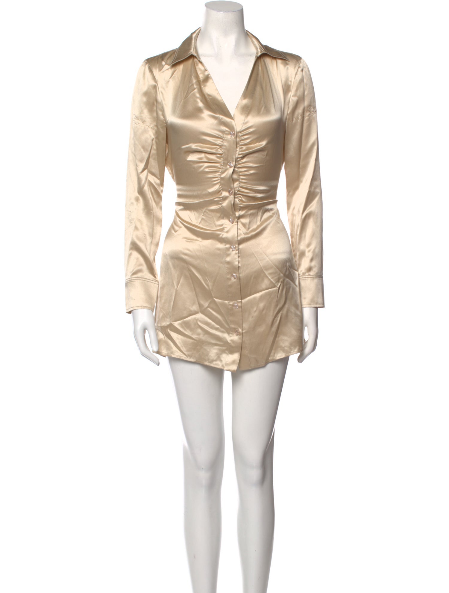 Intermix Silk Mini Dress