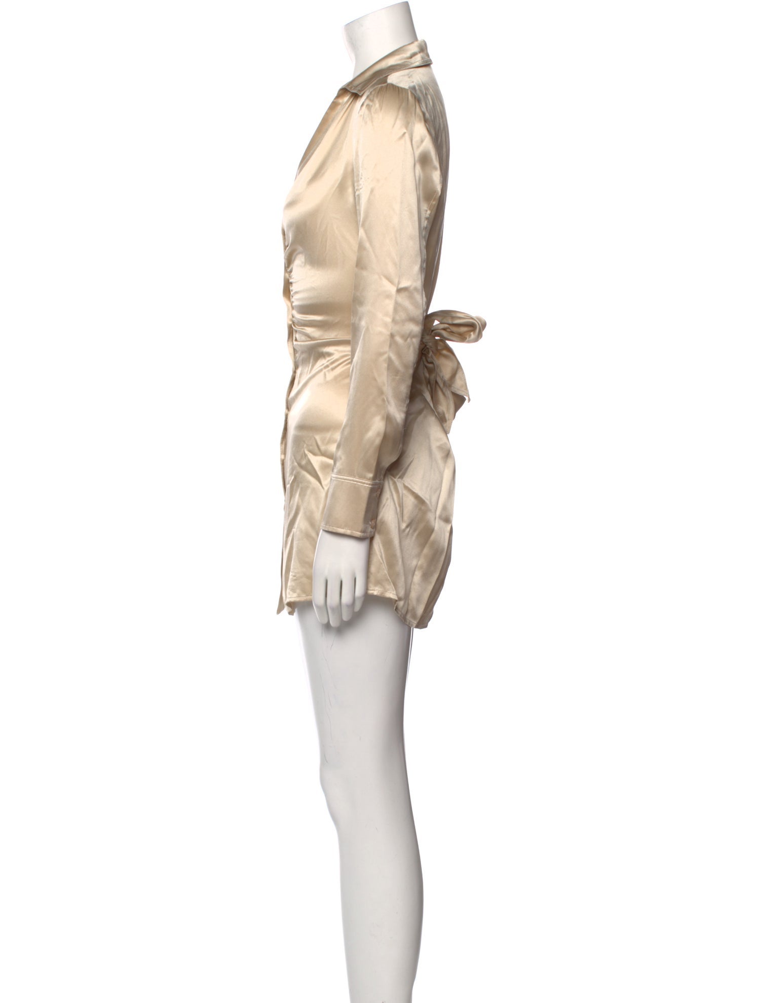 Intermix Silk Mini Dress