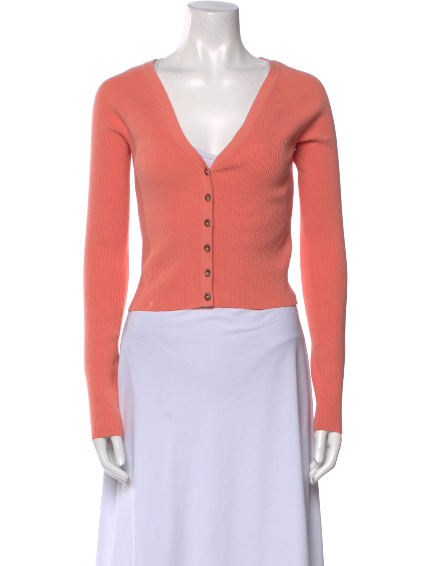 Intermix V-Neck Sweater