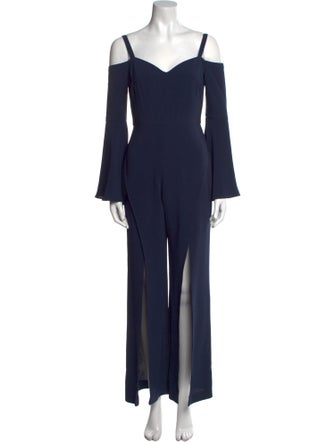 Intermix V-Neck Jumpsuit